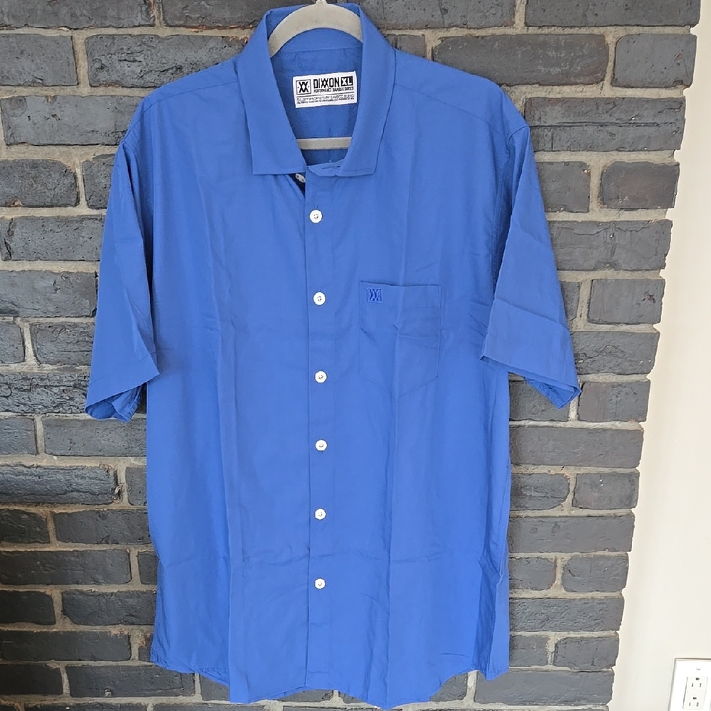 Dixxon Blue Short Sleeve Shirt
